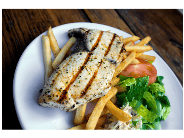 Western-Style Grilled Wahoo Steak