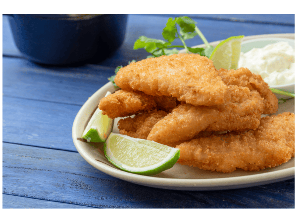 Australian Beer-Battered Wahoo Steak